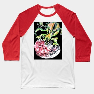 The Fire Breathing Dragon Baseball T-Shirt